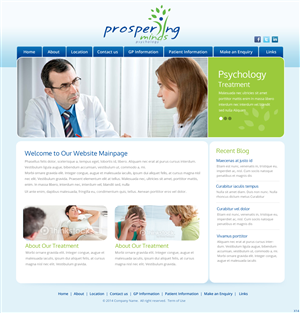 Wordpress Design by pb for this project | Design: #2935467