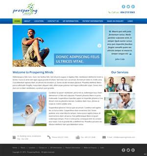 Wordpress Design by pb for this project | Design: #2935468
