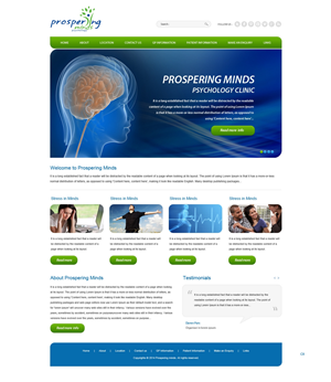Wordpress Design by pb for this project | Design: #2942984