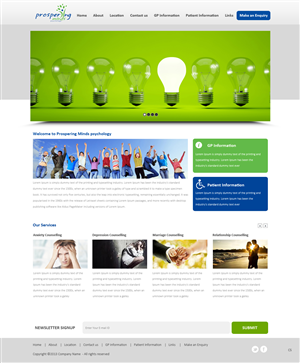 Wordpress Design by pb for this project | Design: #2954199