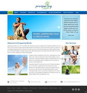 Wordpress Design by pb for this project | Design: #2967072