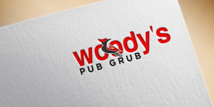Woody's Pub Grub | Diseño de Logo por design_ghost 2