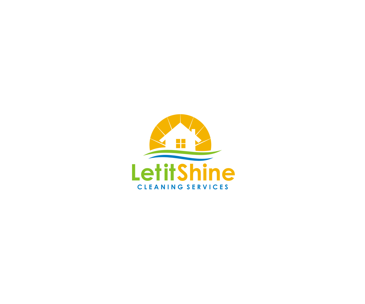 Logo Design by T I K H E - L M W for Let It Shine Cleaning Services | Design #19445329
