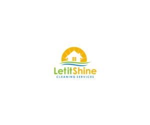 Diseño de Logo por T I K H E - L M W para Let It Shine Cleaning Services | Diseño: #19445329