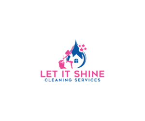 Diseño de Logo por Synthi para Let It Shine Cleaning Services | Diseño: #19448023