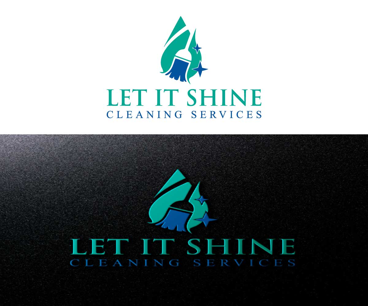 Diseño de Logo por DesignKhalifa2 para Let It Shine Cleaning Services | Diseño #19445371
