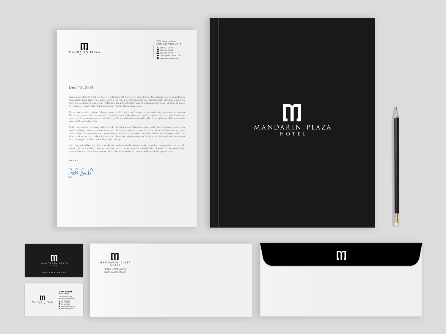Stationery Design by chandrayaan.creative for this project | Design #19510180