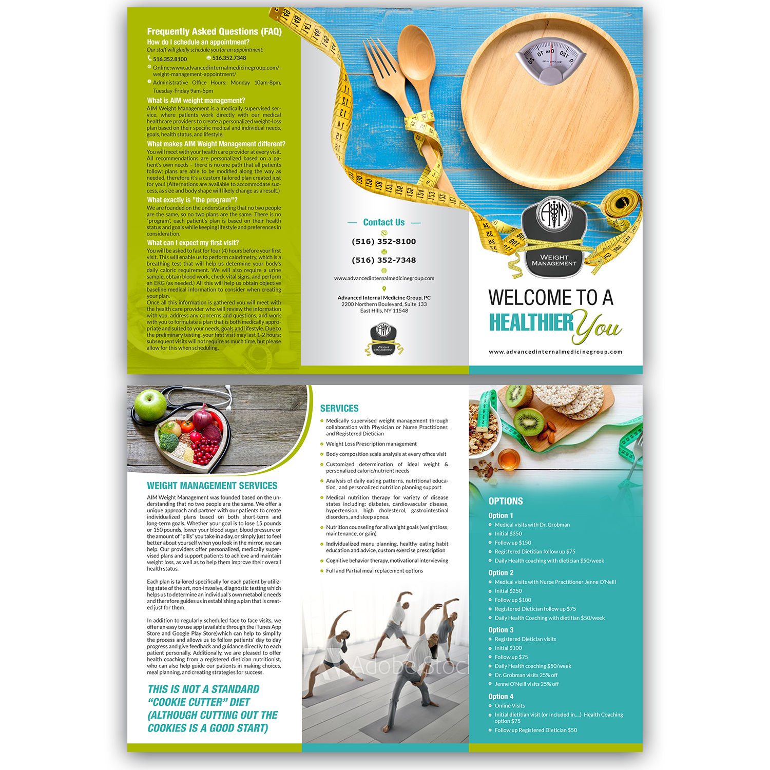 Flyer Design by debdesign for AIM Weightmanagement | Design #19453309
