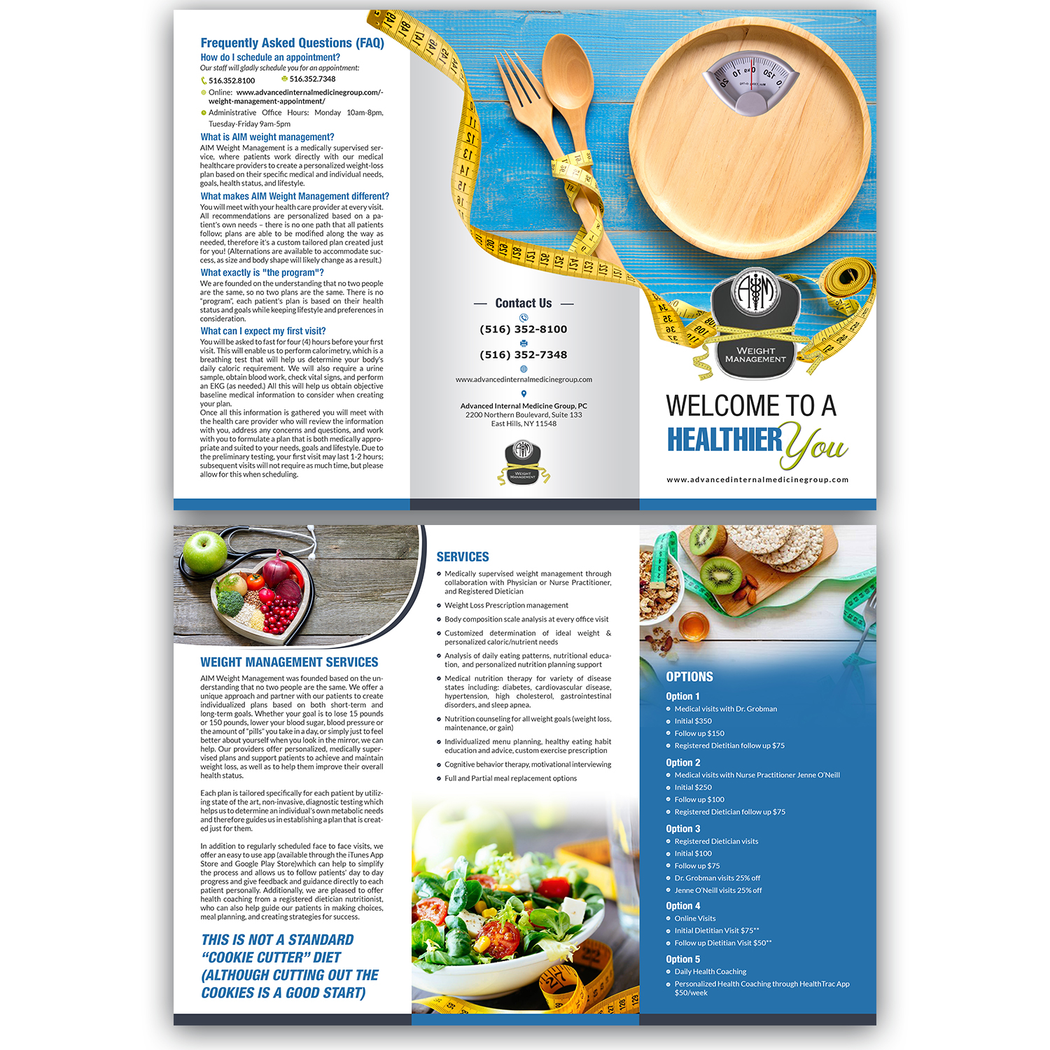 Flyer Design by debdesign for AIM Weightmanagement | Design #19472184