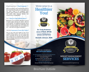 Weight Management Brochure | Diseño de Flyer por SAI DESIGNS