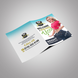 Weight Management Brochure | Diseño de Flyer por TuktukiShree
