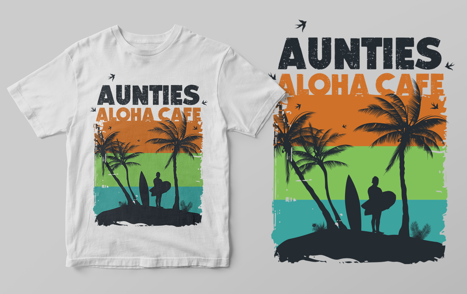 T-shirt Design by SAI DESIGNS for TNT Aloha Cafe  | Design #19450238