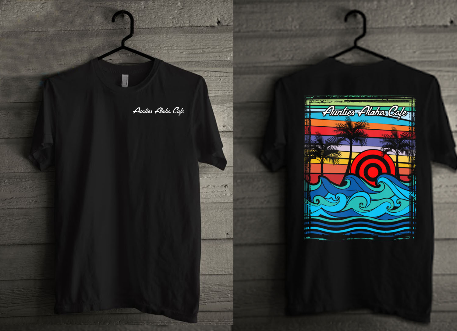 T-shirt Design by creative gravity for TNT Aloha Cafe  | Design #19485198