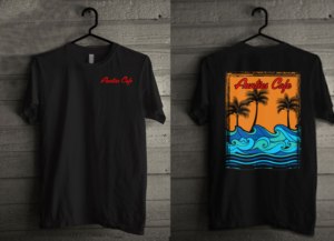 Aunties Aloha Cafe t-shirt design | Design de T-shirt par creative gravity