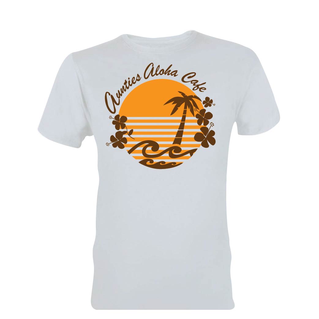 T-shirt Design by 75-R-P-Z for TNT Aloha Cafe  | Design #19446426