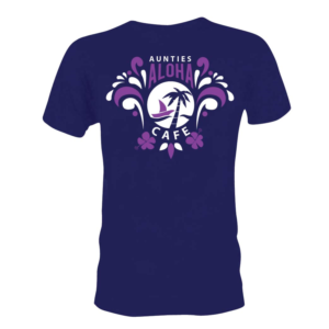 Aunties Aloha Cafe t-shirt design | T-shirt Design by 75-R-P-Z