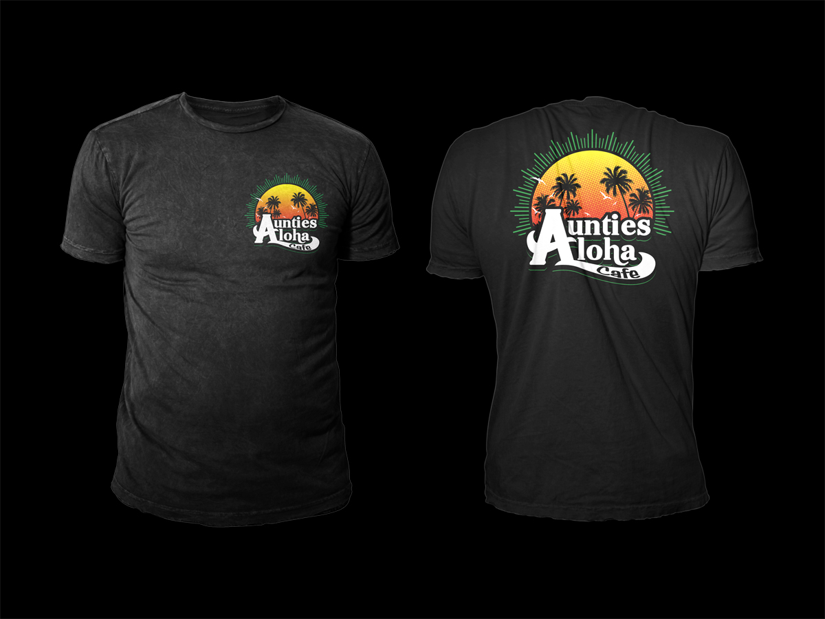 T-shirt Design by D'Mono for TNT Aloha Cafe  | Design #19471219