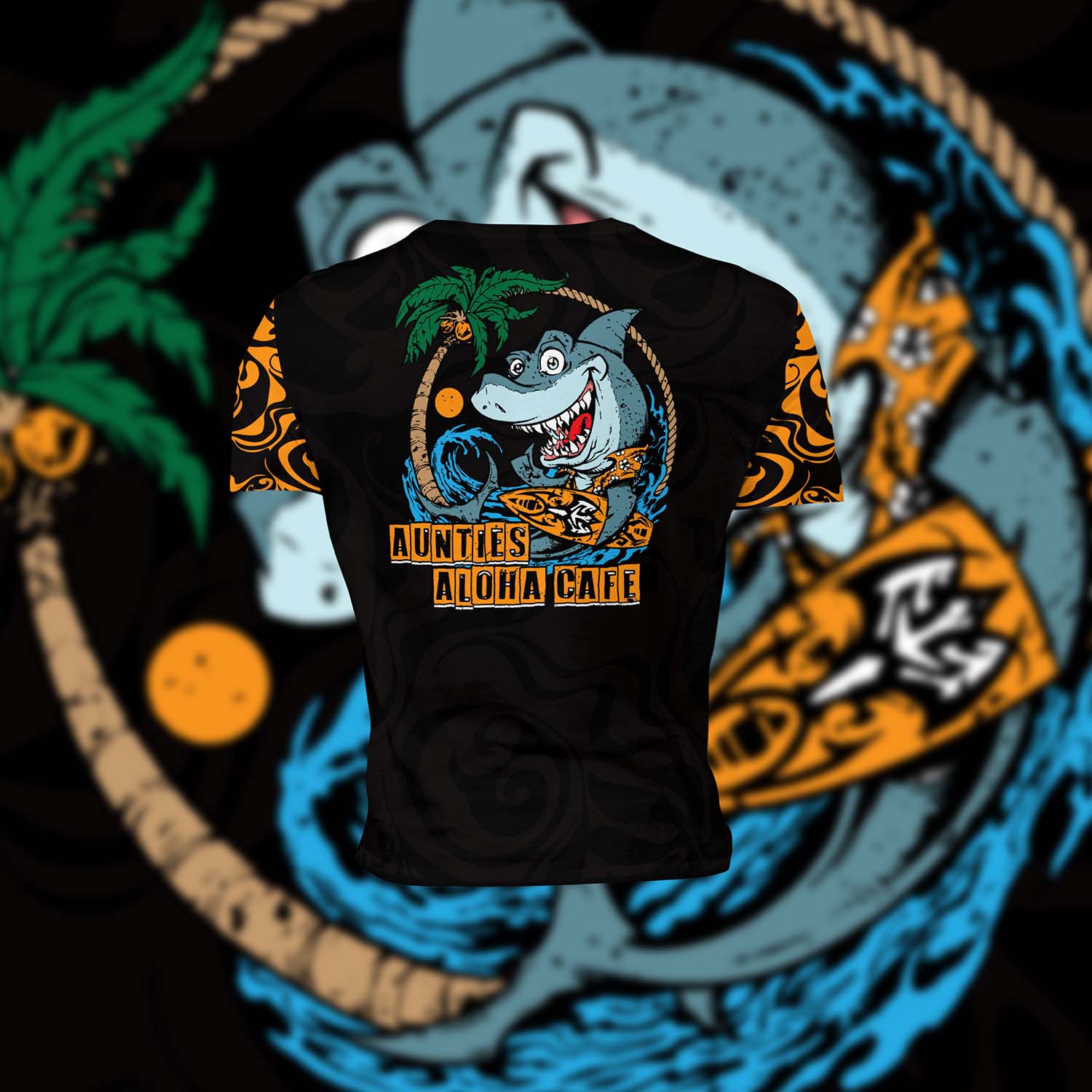 T-shirt Design by Yafi Mridha for TNT Aloha Cafe  | Design #19480939