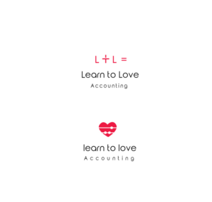 Learn to Love Accounting | Logo Design by Hiccups Design