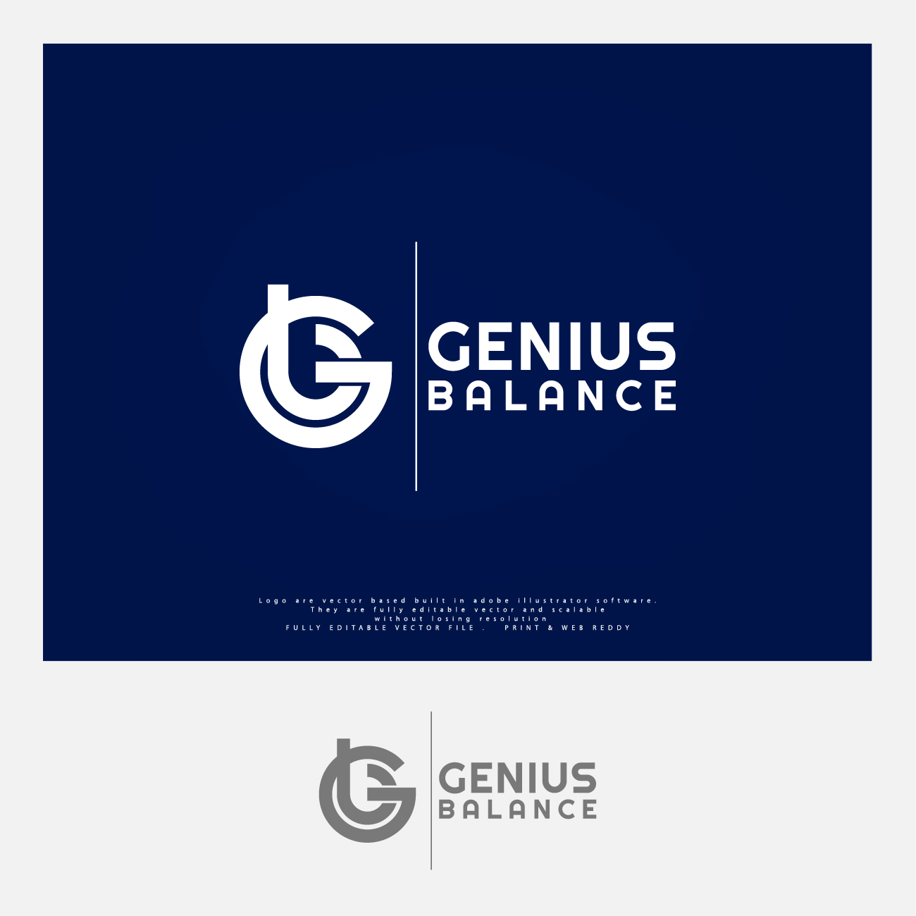 Logo Design by al-studio for Genius Balance | Design #19443680