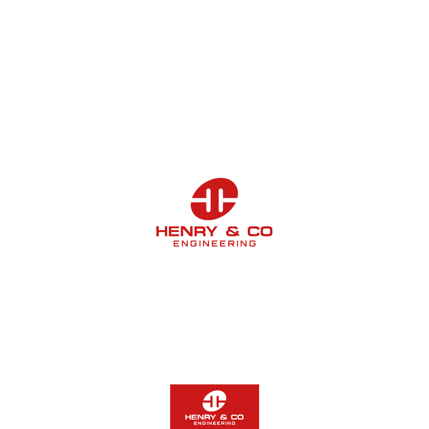 Logo Design by King Cozy for Henco Engineering | Design #19502745