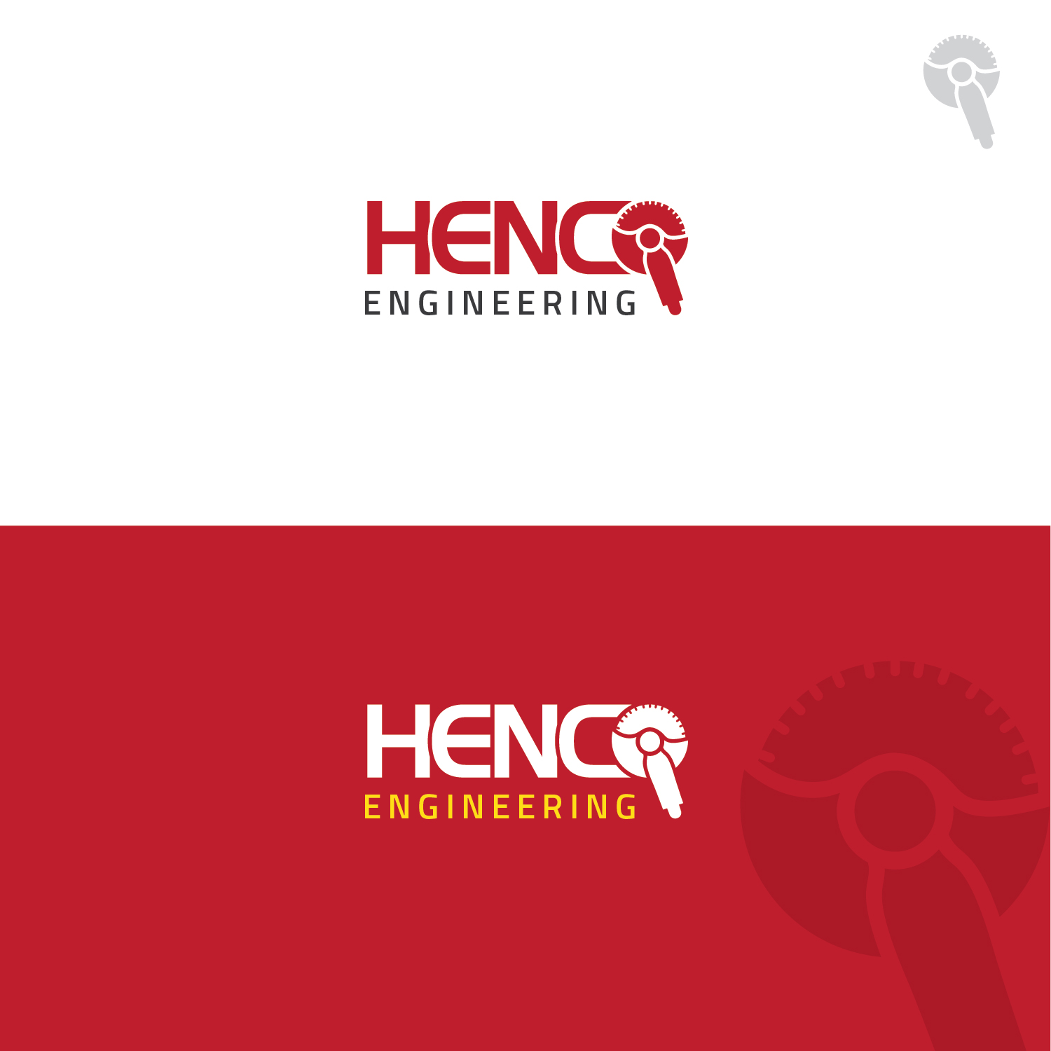Logo Design by Muhammad Imran 3 for Henco Engineering | Design #19446612