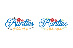 Aunties Aloha Cafe | Logo Design by GLDesigns