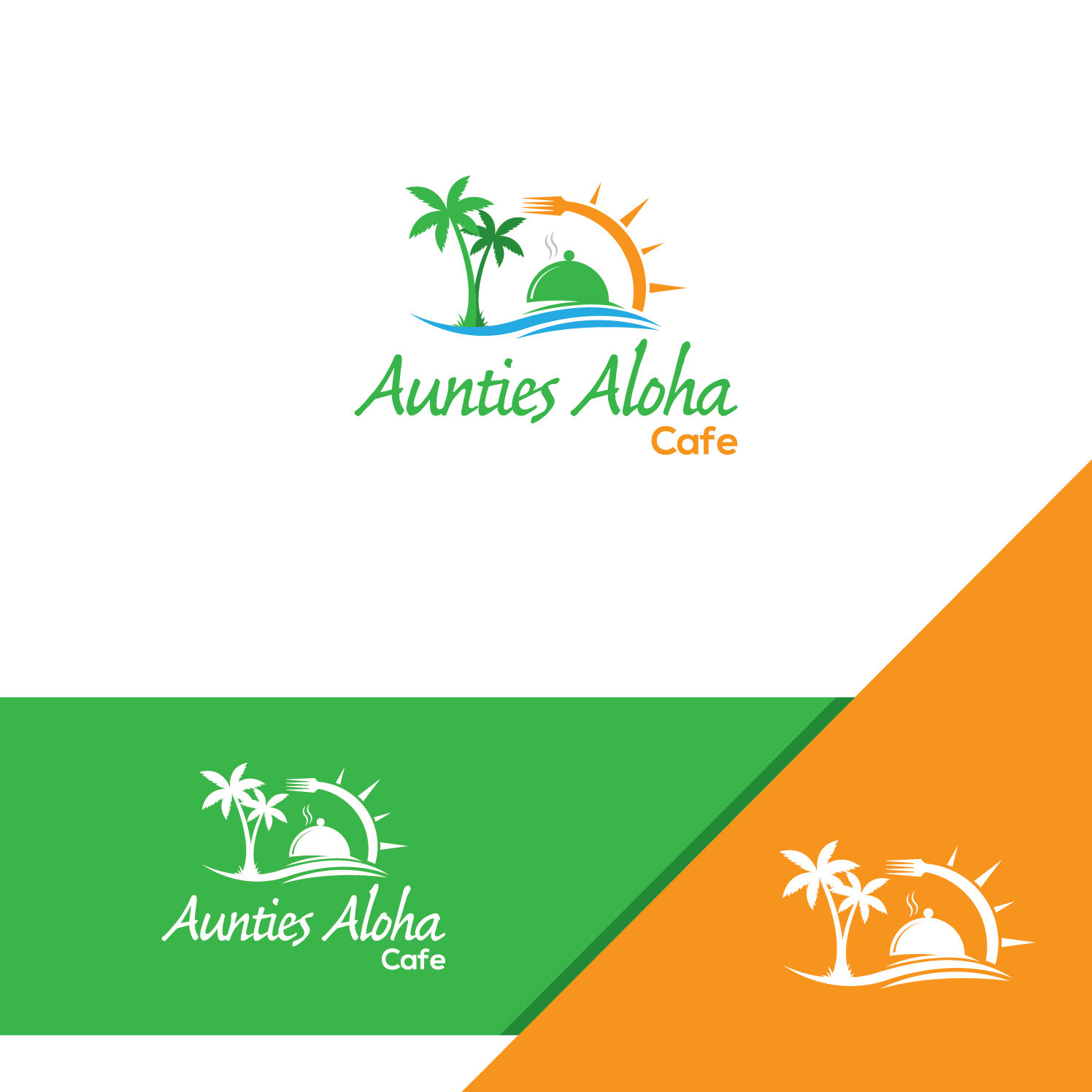 Logo Design by Deziners Zone for TNT Aloha Cafe  | Design #19449762