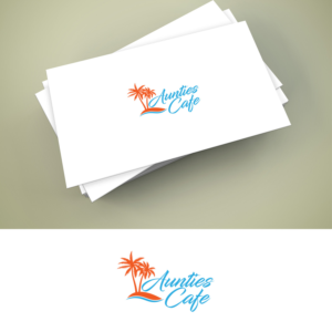 Aunties Aloha Cafe | Logo Design by ClearDesign