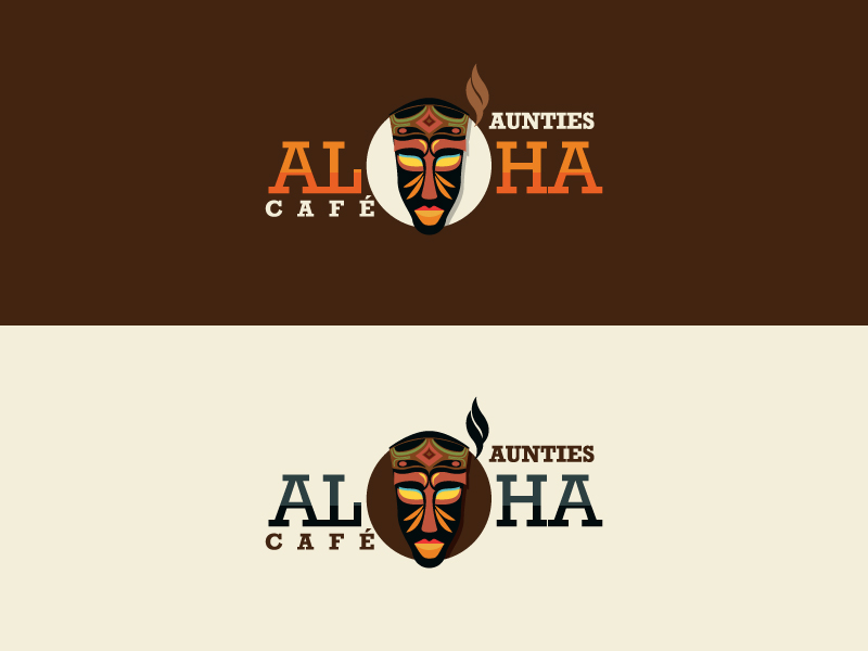 Logo Design by Partha Sarathi 2 for TNT Aloha Cafe  | Design #19451238