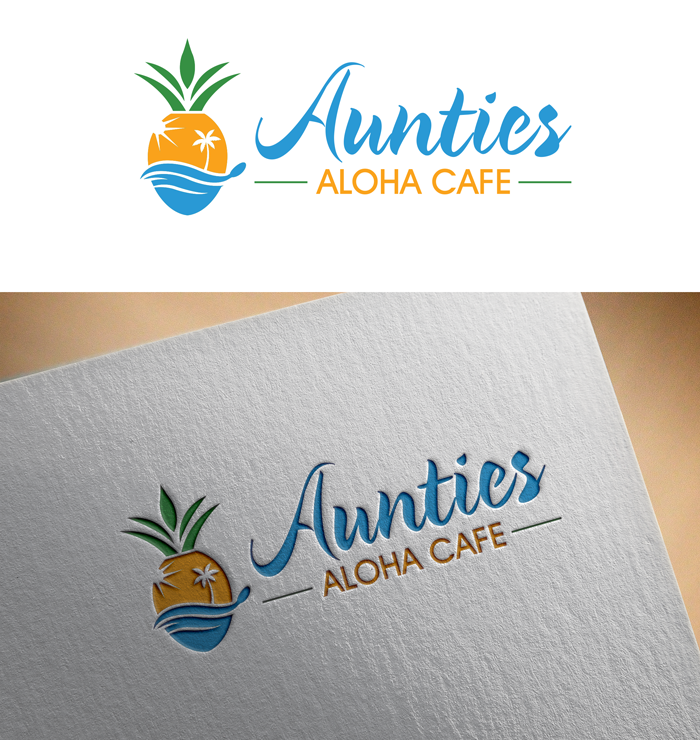 Logo Design by dezin_20 for TNT Aloha Cafe  | Design: #19534171