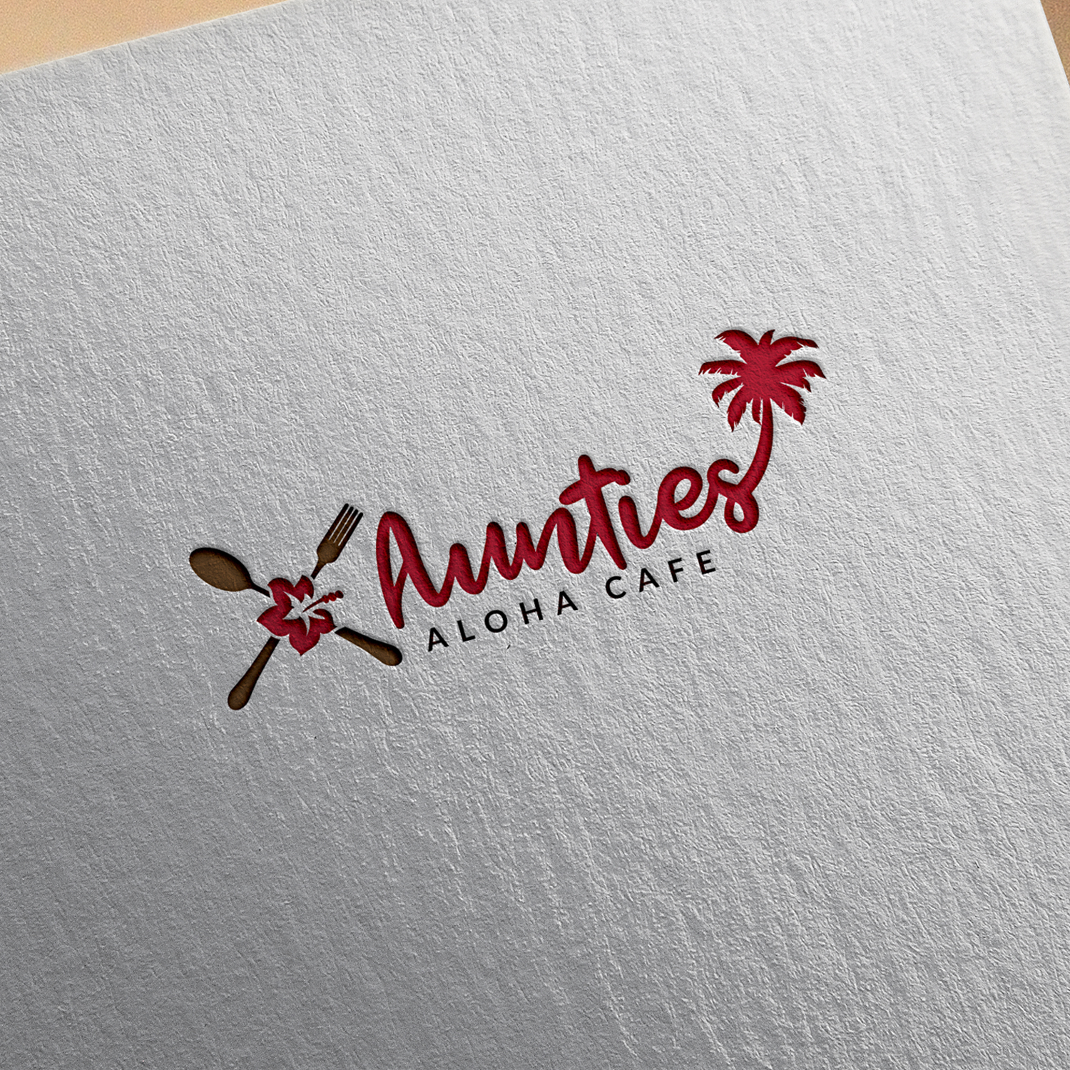 Logo Design by Classy Custom for TNT Aloha Cafe  | Design #19451780