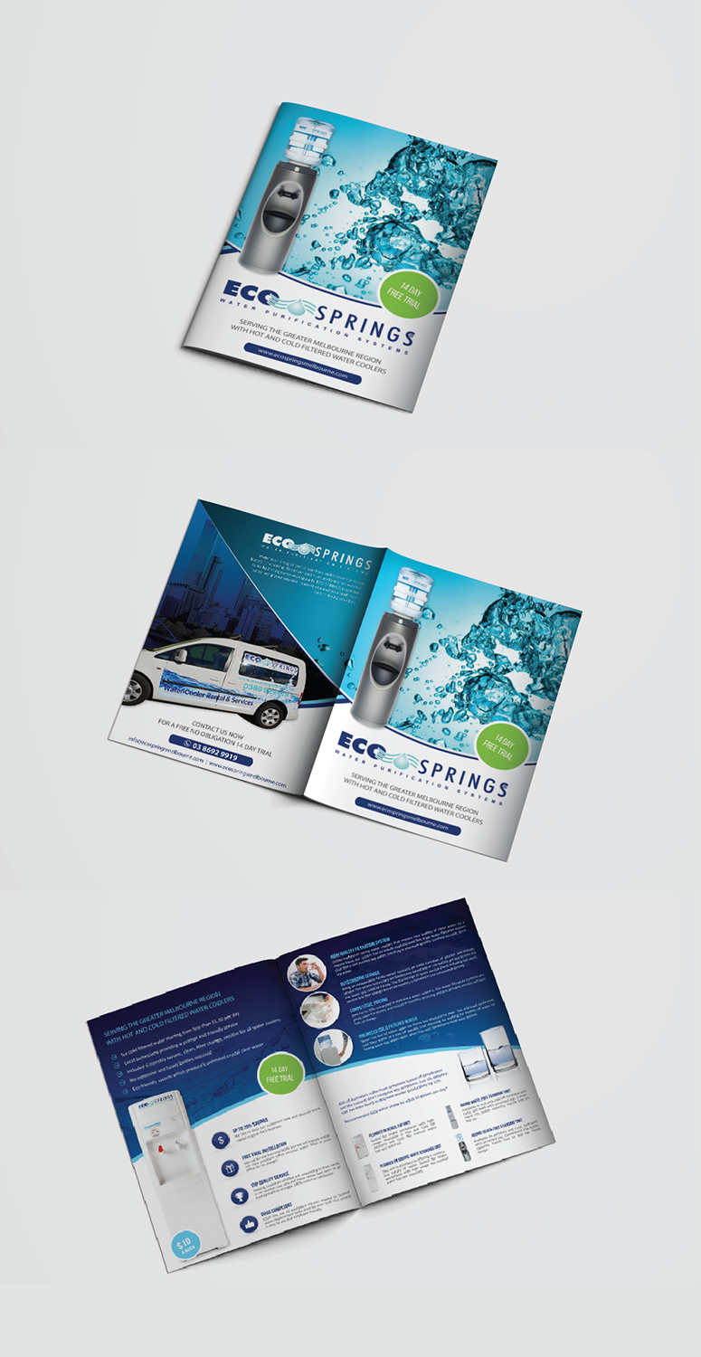 Flyer Design by alex989 for Eco Springs Melbourne | Design #19450916