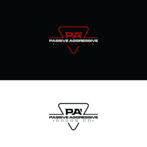 Logo Design by Maxo-Biz for Passive Aggressive Goods Co. | Design: #19468669