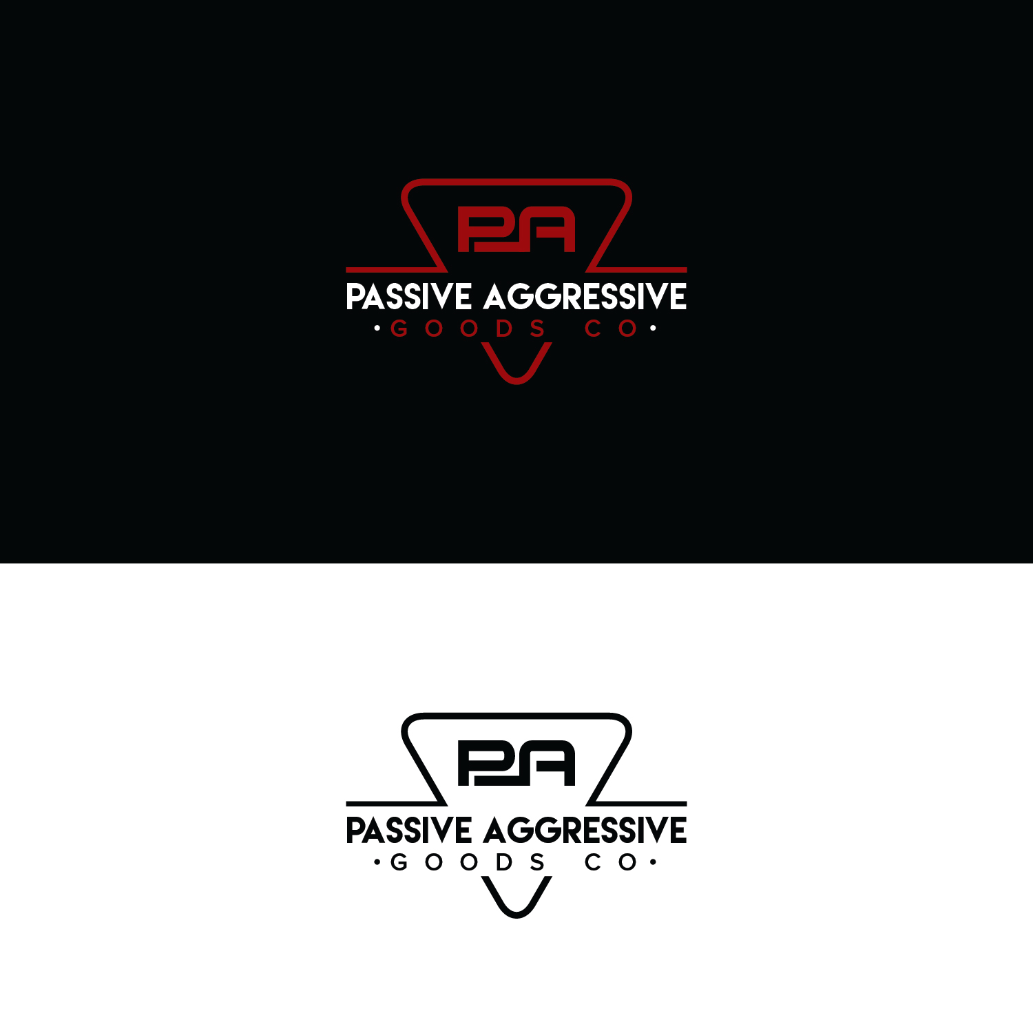 Diseño de Logo por Maxo-Biz para Passive Aggressive Goods Co. | Diseño #19468671