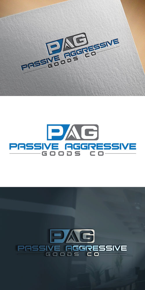 Logo Design by tea tea for Passive Aggressive Goods Co. | Design #19444000