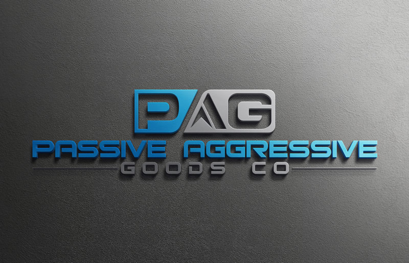 Logo Design by tea tea for Passive Aggressive Goods Co. | Design #19444001