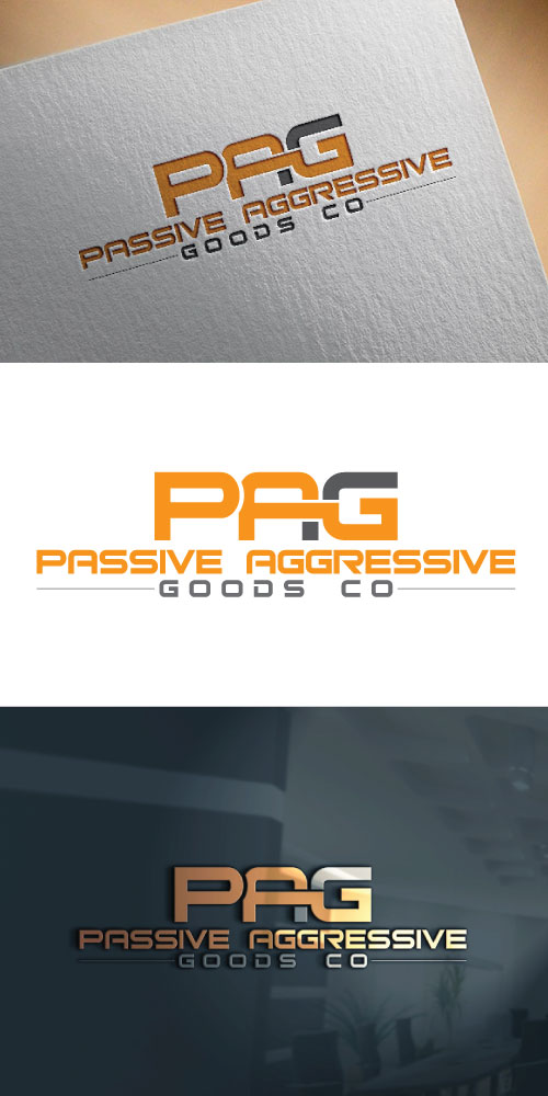 Diseño de Logo por tea tea para Passive Aggressive Goods Co. | Diseño #19444149