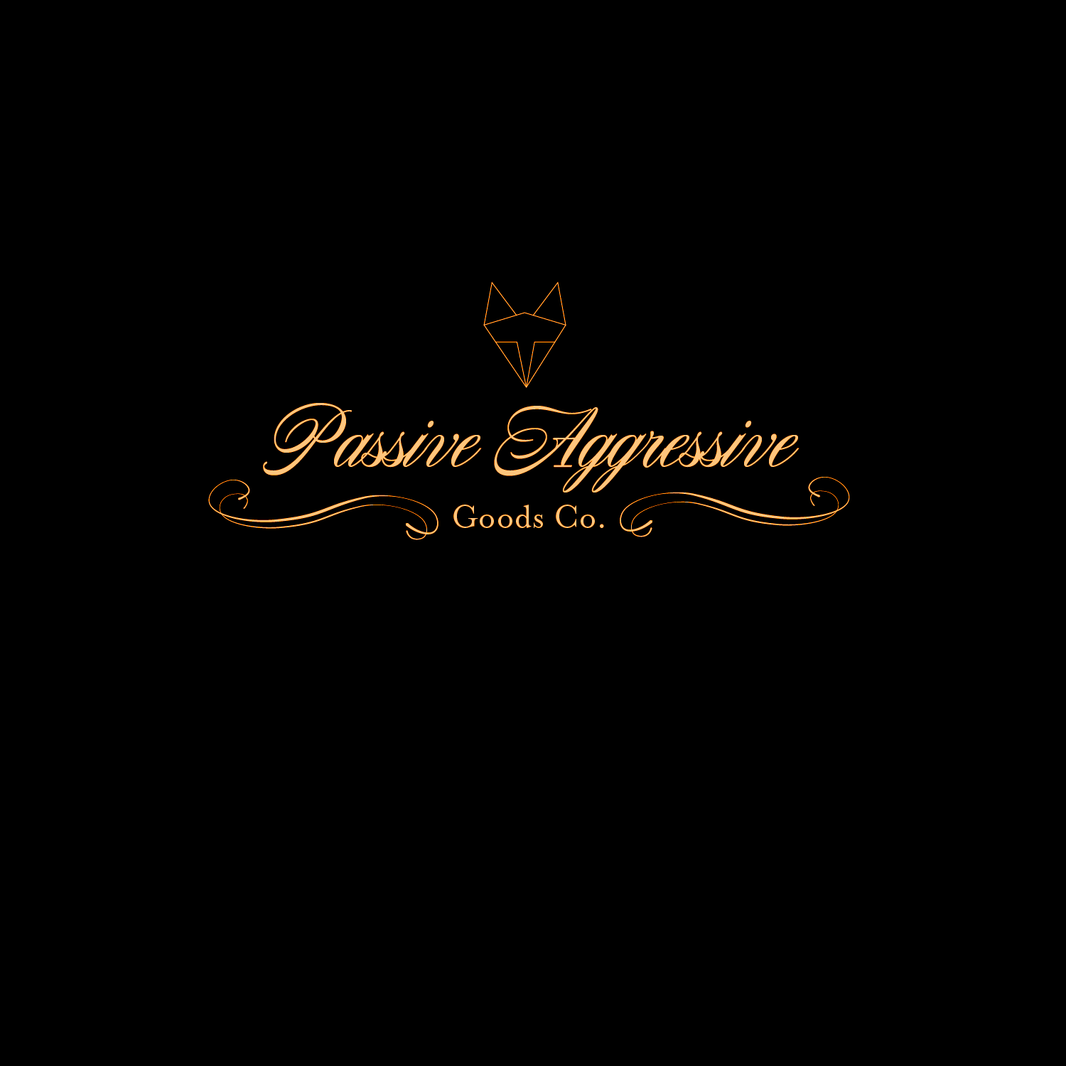 Logo Design by Taylor H. for Passive Aggressive Goods Co. | Design #19487507
