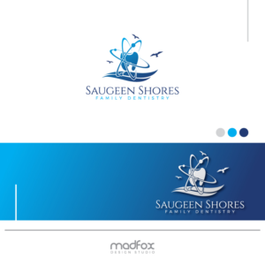 Saugeen Shores Family Dentistry | Logo Design by WILD FOX Desing Studio
