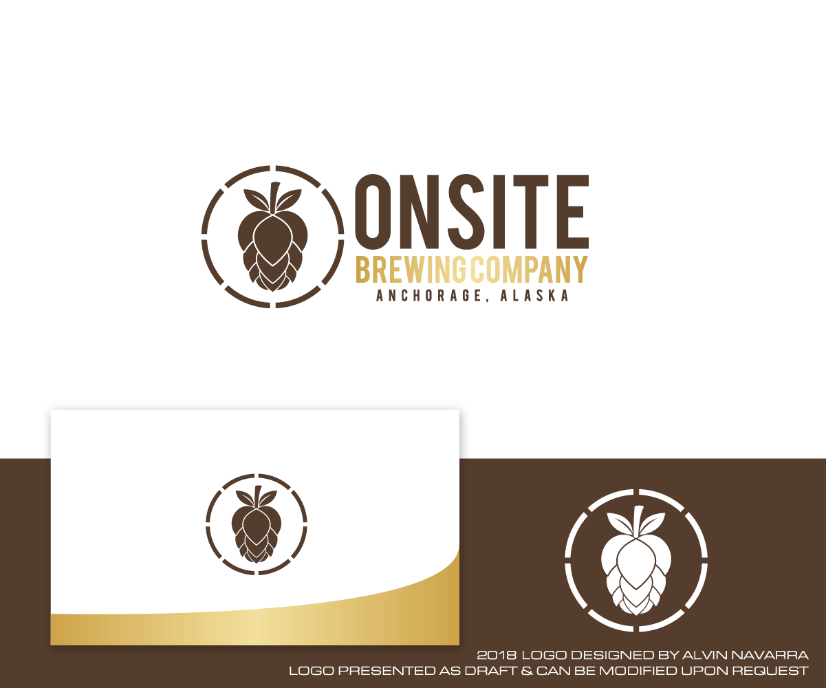 Logo Design by alvinnavarra for Onsite Brewing Company | Design #19453367