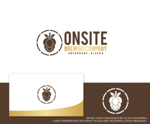 Logo Design by alvinnavarra for Onsite Brewing Company | Design: #19453367
