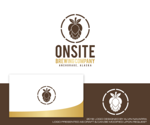 Logo Design by alvinnavarra for Onsite Brewing Company | Design: #19453385