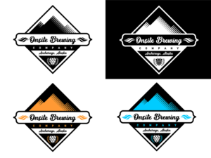 Logo Design by Jerry Designs for Onsite Brewing Company | Design #19500429