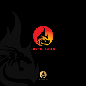 DragonX and the Chinese symbol for Dragon | Logo Design by Mungbejotok