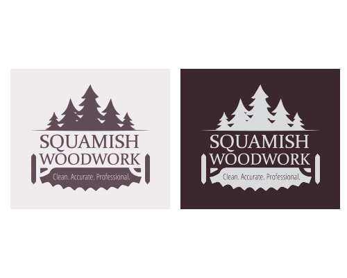 Logo Design by CC Creative Design for Squamish Woodwork | Design #19456626