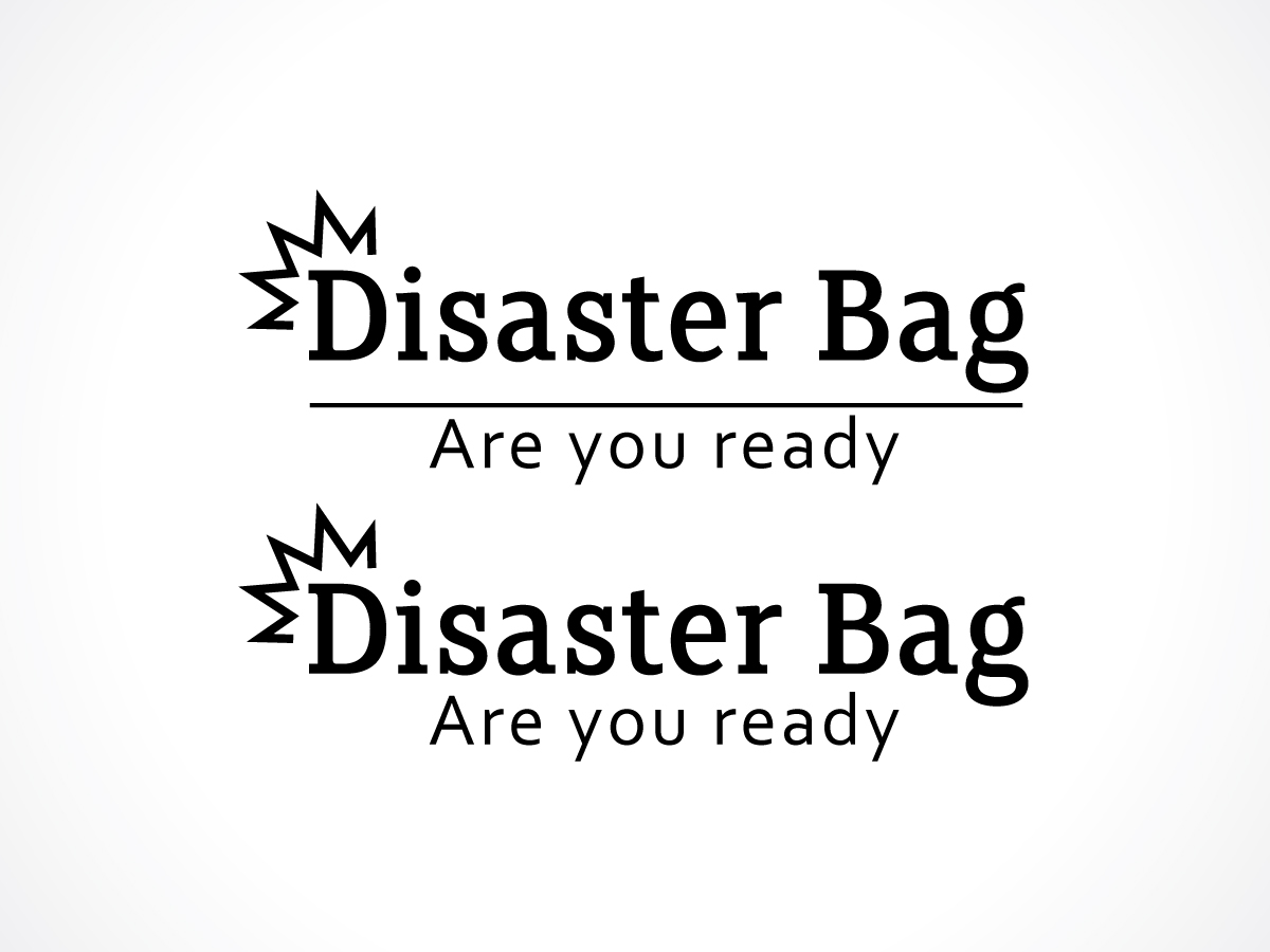 Logo Design by Saqoo for Disaster Bag | Design #2927058
