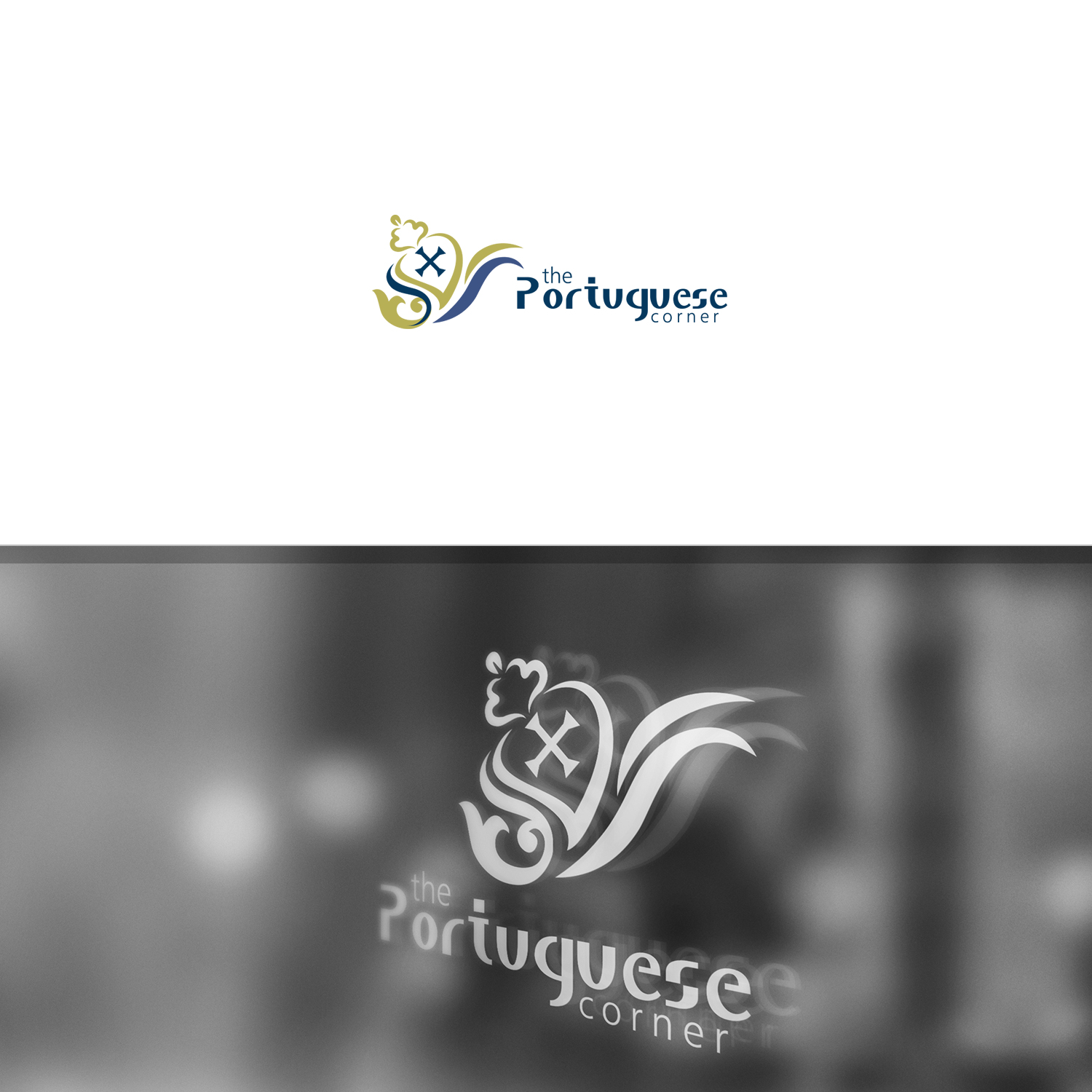 Logo Design by voltart for The Portuguese Corner | Design #19557717