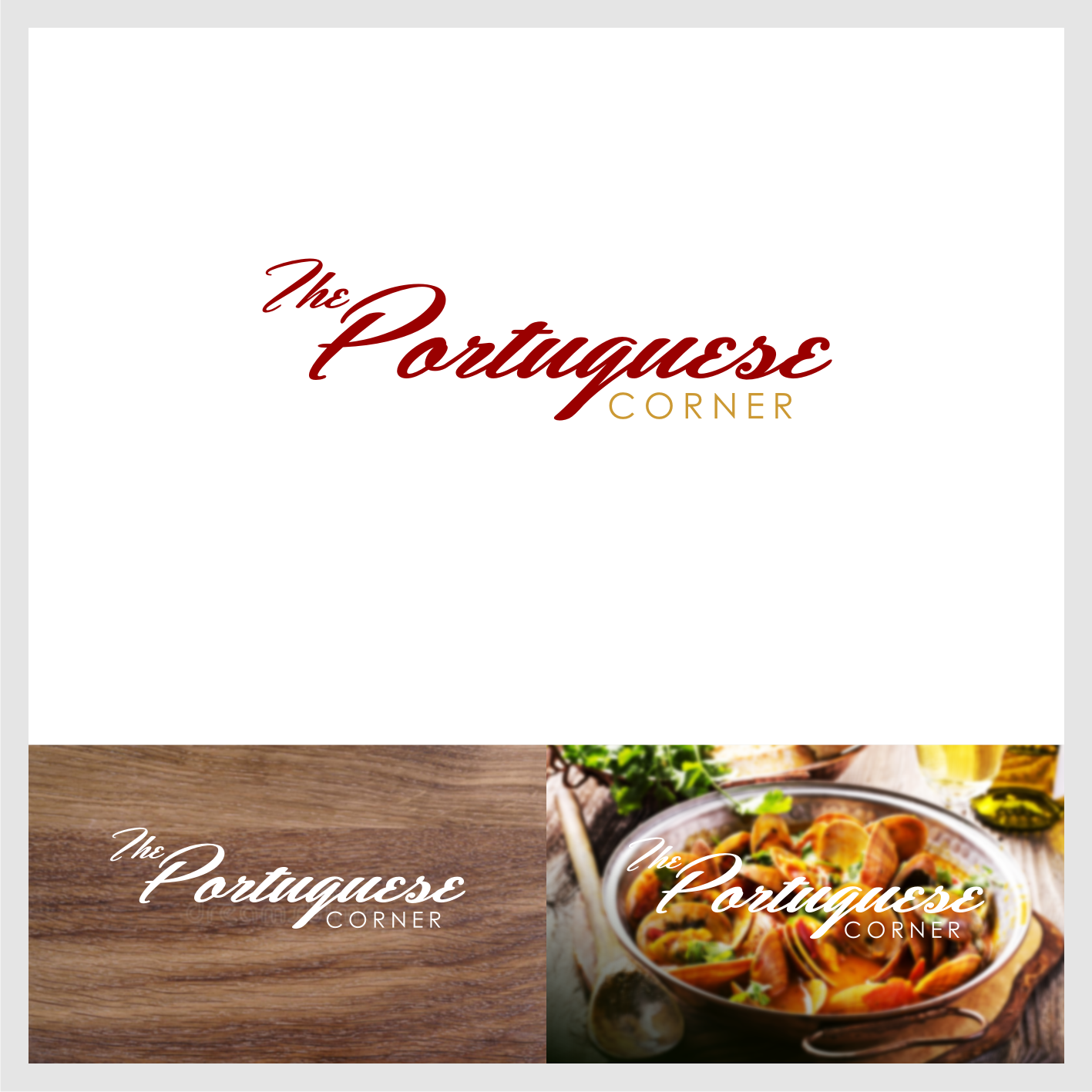 Logo Design by momo57 for The Portuguese Corner | Design #19571614