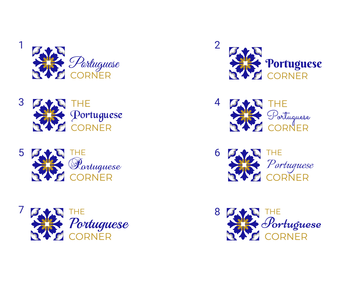 Logo Design by Silviagiraldo.dsgn for The Portuguese Corner | Design #19481056